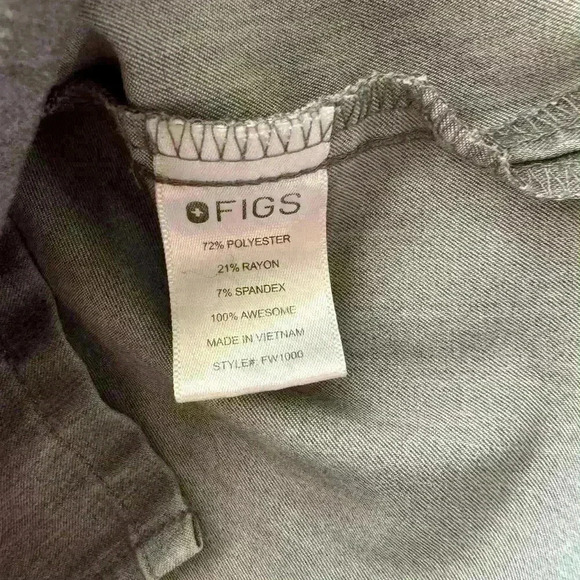 Figs Catarina Nurse Physician Assistant Doctor Technical Collection Gray XXS - Picture 7 of 8